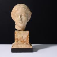 Carved Marble Bust , Sculpture in Greco-Roman Style - Sold for $3,712 on 11-16-2025 (Lot 798).jpg